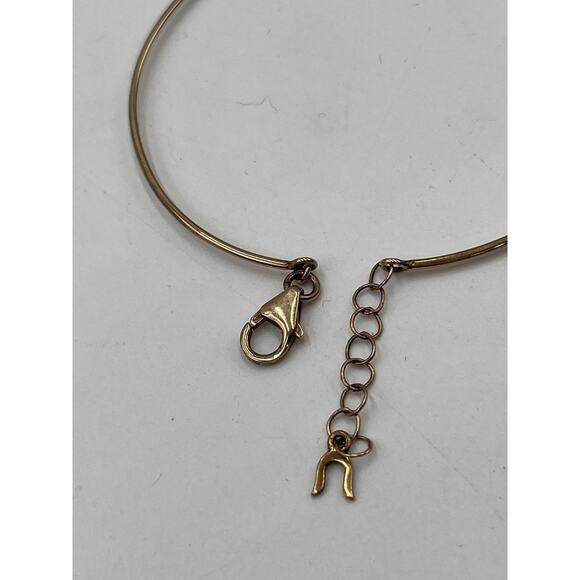 Designer Signed 480PM Gold Silver Platinum 38 Diamond Lobster Claw Bracelet - Picture 3 of 9